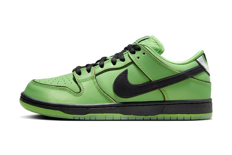 Official Images of All Three ‘The Powerpuff Girls’ x Nike SB Dunk Lows