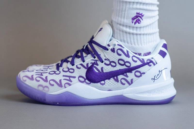 On-Foot Look at the Nike Kobe 8 Protro “Court Purple”