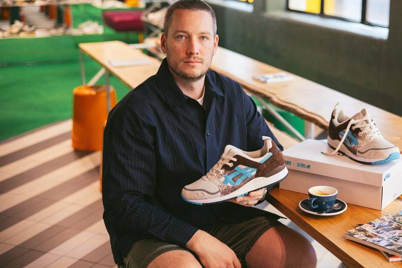 James Barrett and the UP THERE x ASICS GEL-LYTE III “Kookaburra” for Hypebeast’s Sole Mates