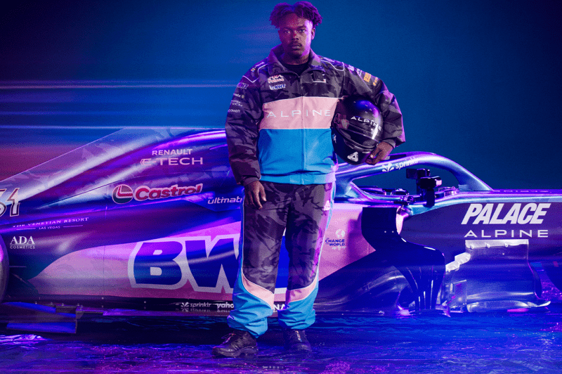 Palace and KAPPA Hit the Track With Alpine F1 Collection