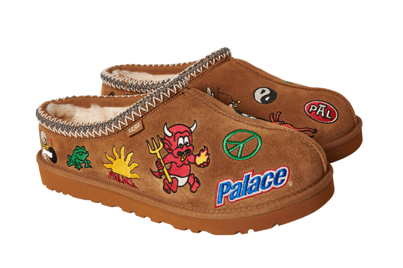 UGG and Palace Join Forces for Patched-Out Tasman Slipper Collaboration