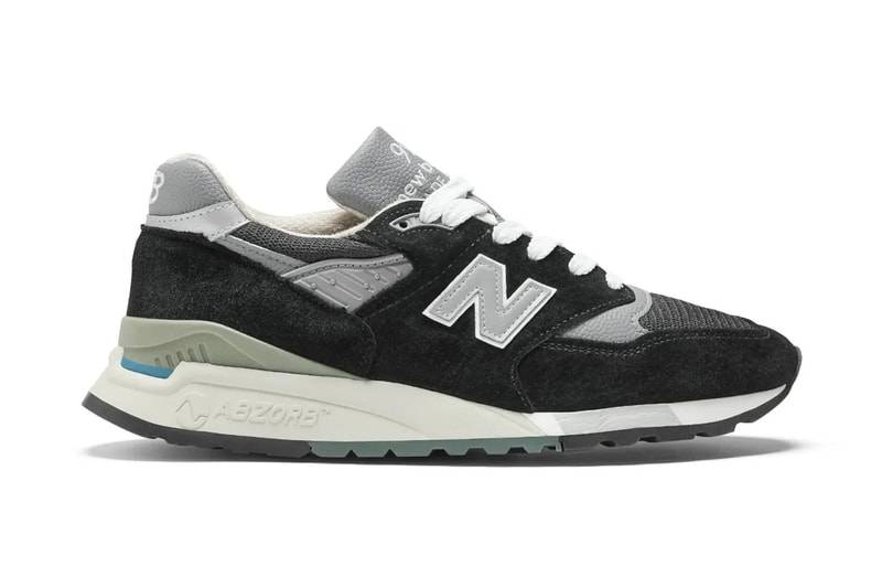 Made in USA New Balance 998 Arrives in a Sleek “Black”
